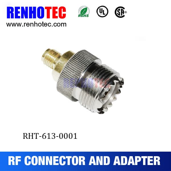 SMA Female Jack To UHF Female Jack Adapter Rf Coaxial Connec